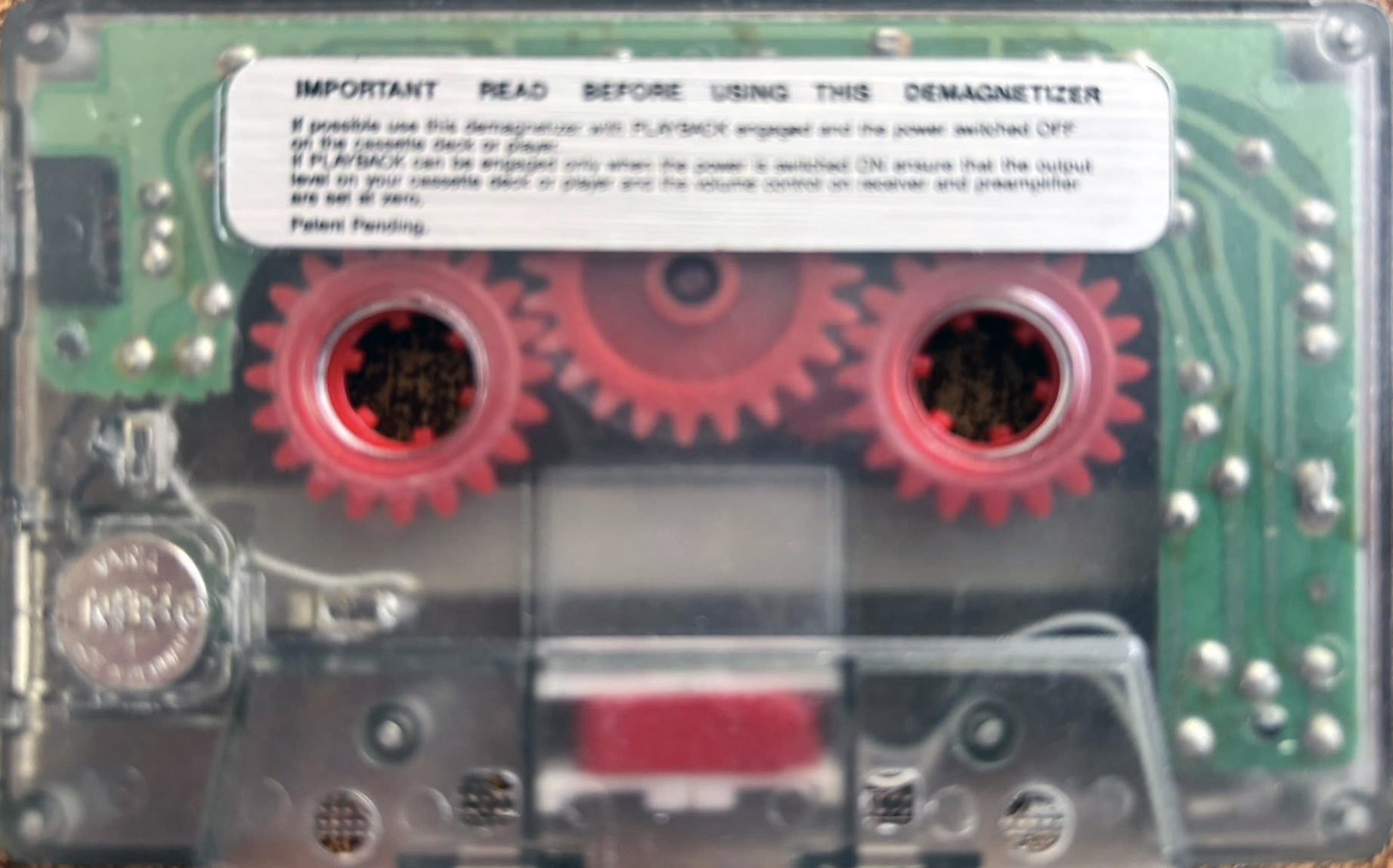 Compact Cassette Memorex Head Demagnetiser Unknown Country