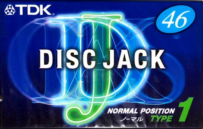 Compact Cassette TDK DJ1 Disc Jack 46 "DJ1-46F" Type I Normal 1999 Japan