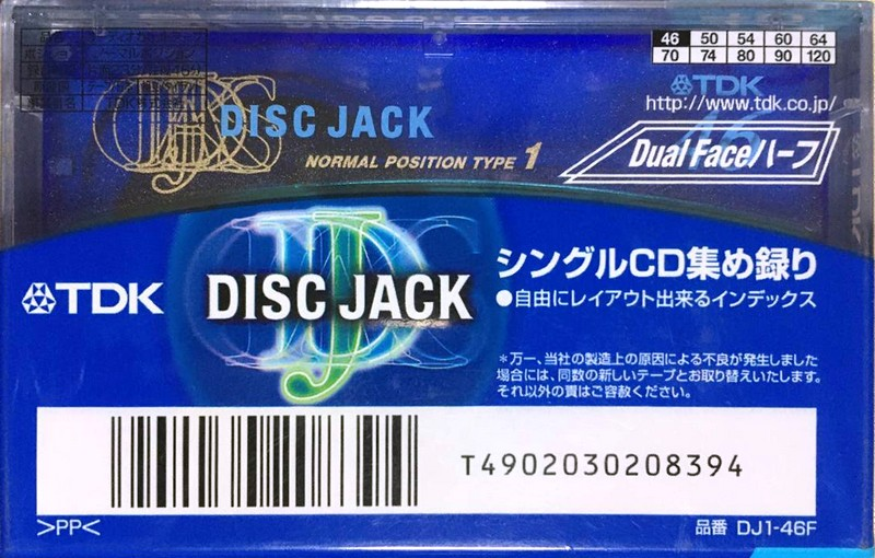 Compact Cassette: TDK  - Disc Jack 46