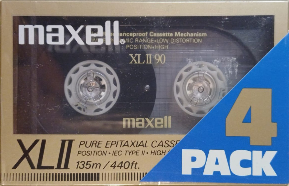 4 pack: Maxell / Hitachi Maxell - XLII 90