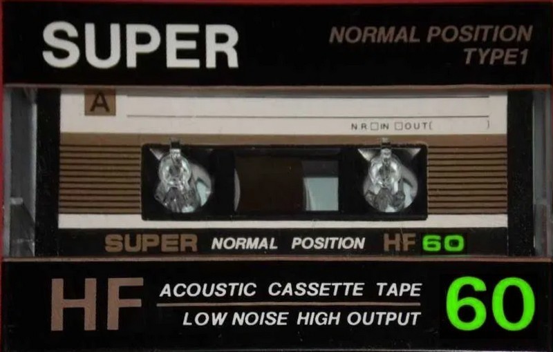 Compact Cassette: Maxell / Hitachi Super - HF 60