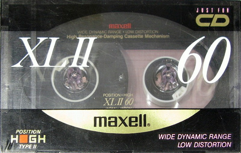 Compact Cassette: Maxell / Hitachi Maxell - XLII 60