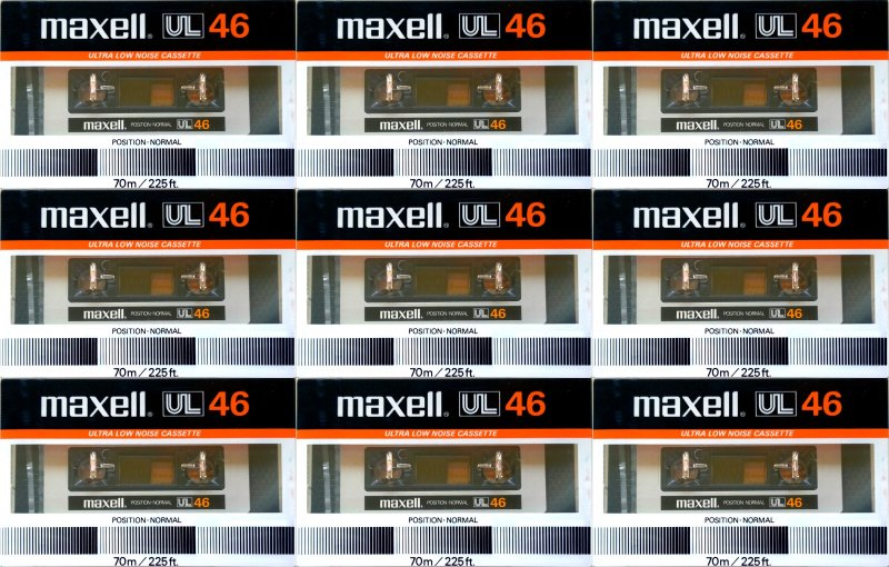 Compact Cassette: Maxell / Hitachi Maxell - UL 46