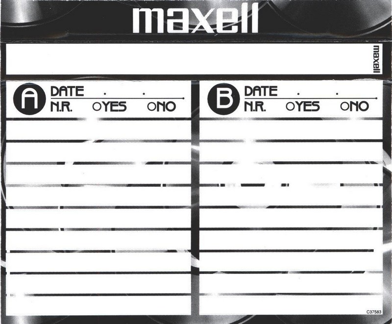 Compact Cassette Maxell UDII-CD 74 Type II Chrome 1998 Europe