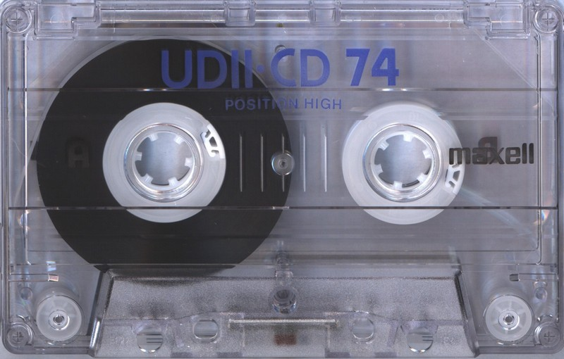 Compact Cassette Maxell UDII-CD 74 Type II Chrome 1998 Europe
