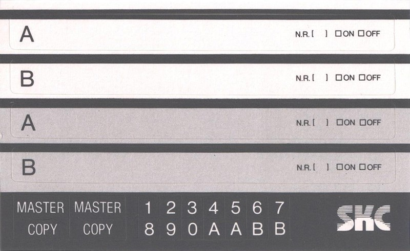 Compact Cassette SKC GX 60 Type I Normal 1992 Europe