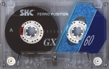 Compact Cassette SKC GX 60 Type I Normal 1992 Europe