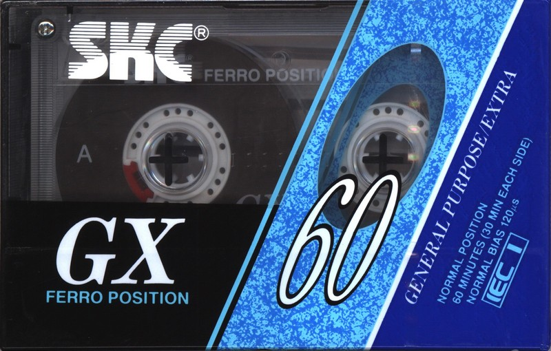 Compact Cassette: Sunkyong Magnetic Limited (SKM) SKC - GX 60