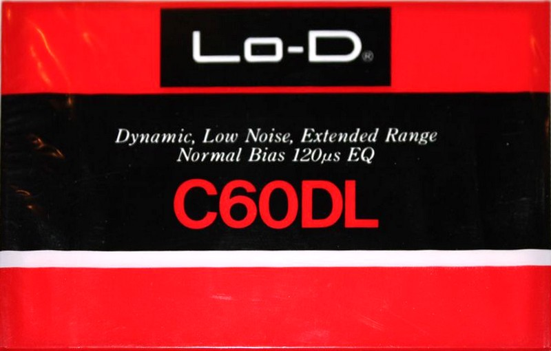 Compact Cassette Lo-D DL 60 Type I Normal 1981 Japan