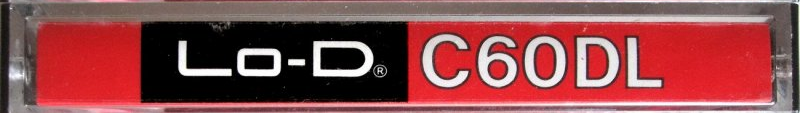 Compact Cassette Lo-D DL 60 Type I Normal 1981 Japan