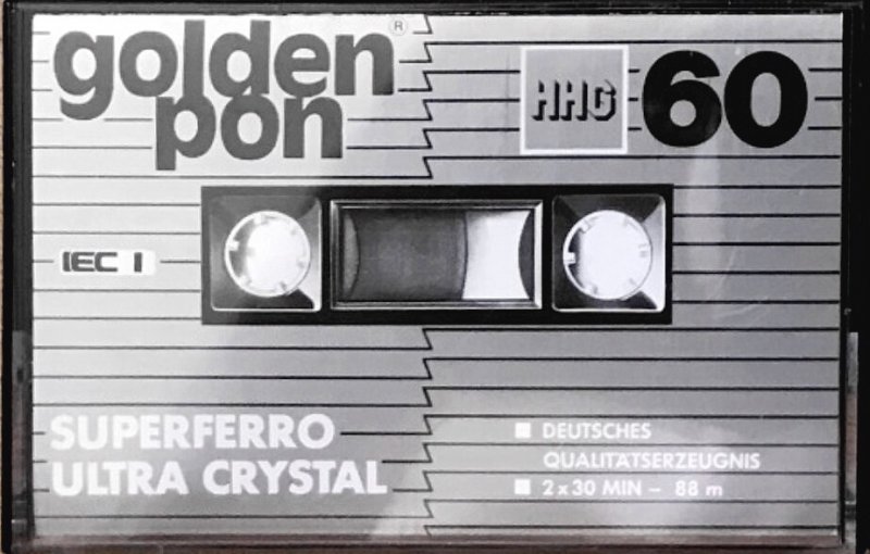 Compact Cassette: Unknown Golden Pon -  60