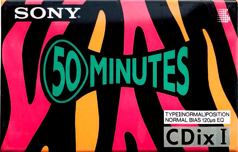 Compact Cassette: Sony  - CDix I 50