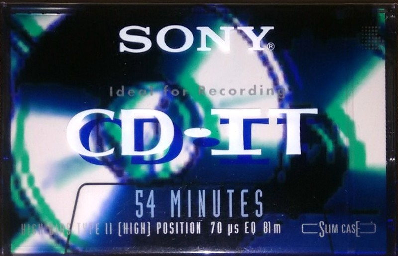 Compact Cassette: Sony  - CD-IT 54