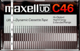 Compact Cassette Maxell UD 46 Type I Normal 1972 USA