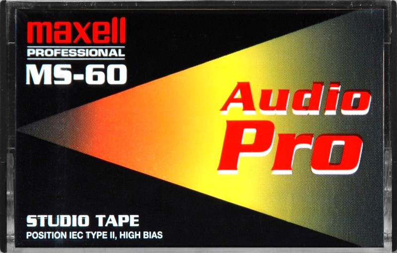 Compact Cassette: Maxell / Hitachi Maxell - Professional Audio Pro 60