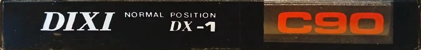 Compact Cassette Dixi 90 "DX-1" Type I Normal Unknown Country