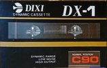 Compact Cassette Dixi 90 "DX-1" Type I Normal Unknown Country