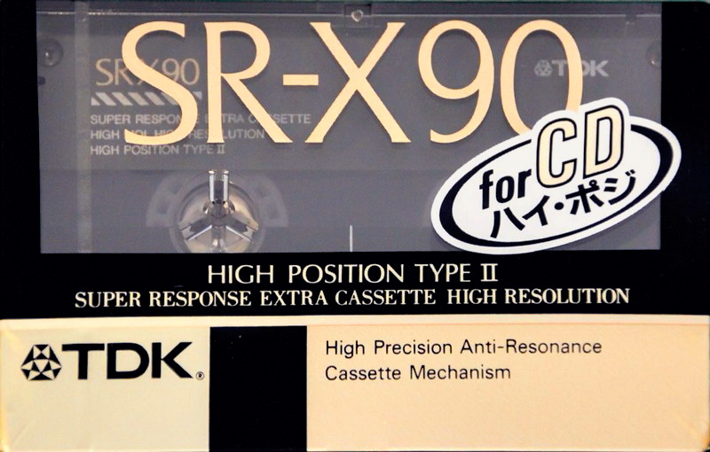 Compact Cassette: TDK  - SR-X 90