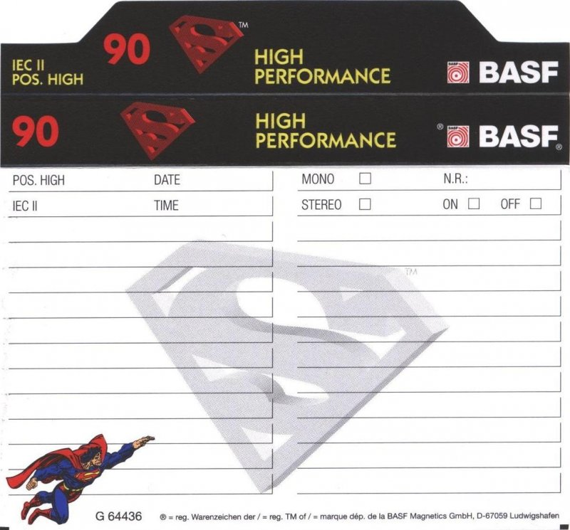 Compact Cassette: BASF  - High Performance 90