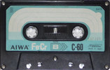 Compact Cassette Aiwa FeCr 60 Type III Ferro Chrome 1976 Japan