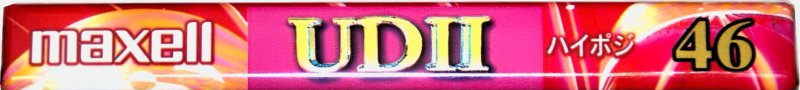 Compact Cassette Maxell UDII / UD2 46 "UD2-46J" Type II Chrome 1995 Japan