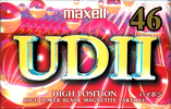 Compact Cassette Maxell UDII / UD2 46 "UD2-46J" Type II Chrome 1995 Japan