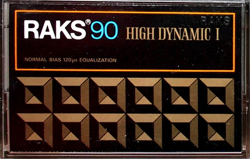 Compact Cassette: RAKS  - High Dynamic I 90