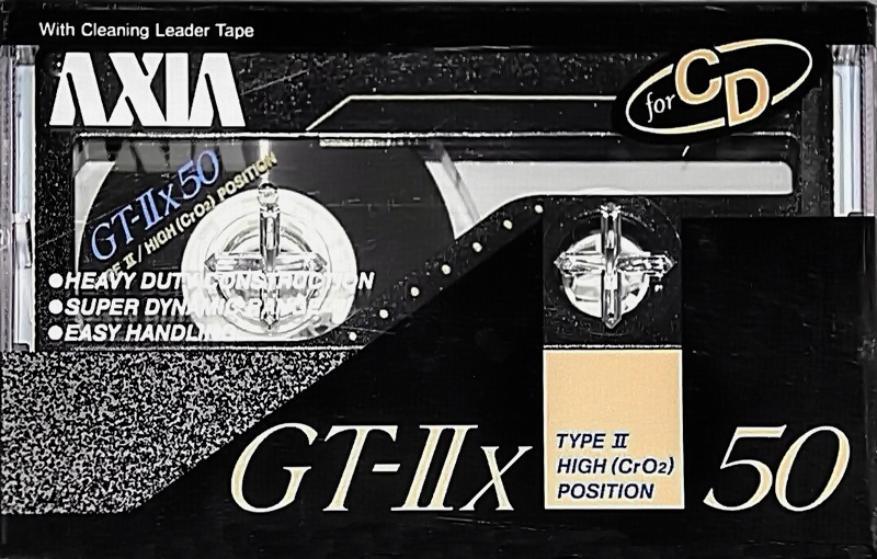 Compact Cassette: FUJI AXIA - GT-IIx 50