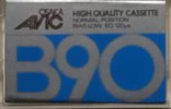 Compact Cassette AVIC Osaka 90 "B" Type I Normal Japan