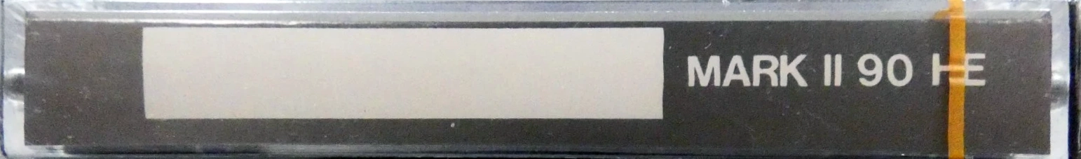 Compact Cassette Mark II High Energy 90 Type I Normal 1982 France