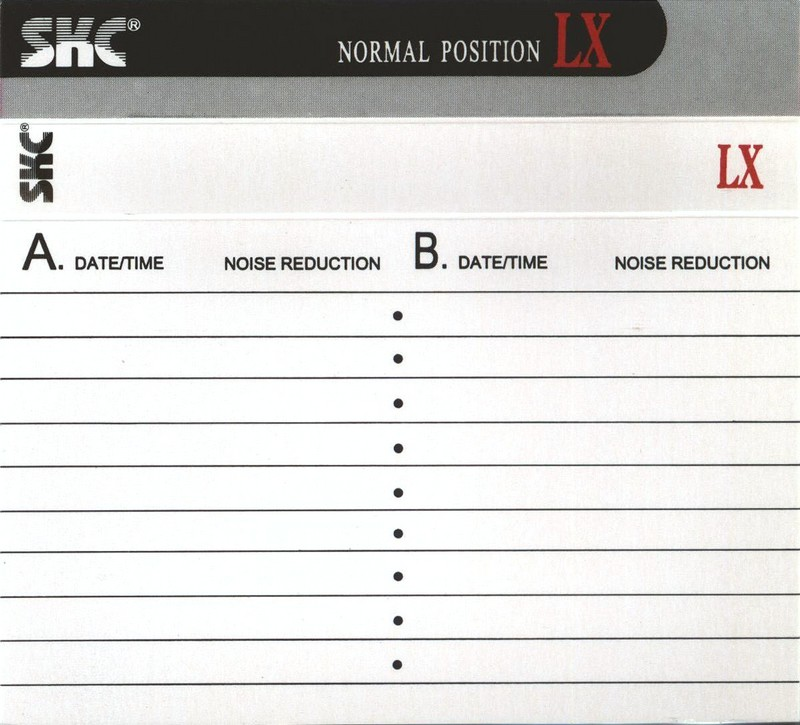 Compact Cassette: Sunkyong Magnetic Limited (SKM) SKC - LX 60