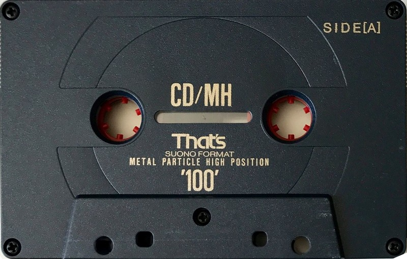 Compact Cassette Thats CD-MH 100 Type II Chrome 1990 Europe