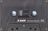 Compact Cassette BASF Chrome Extra II 60 Type II Chrome 1990 Europe