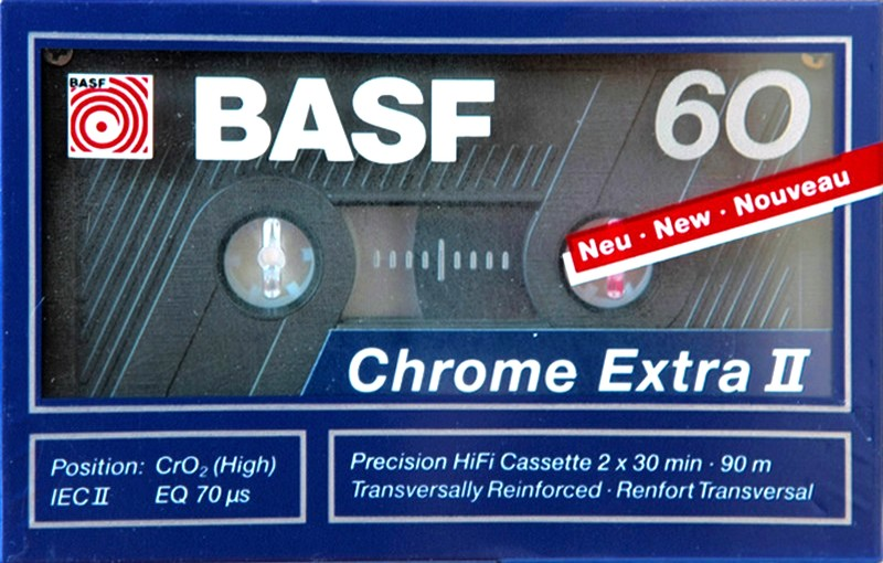 Compact Cassette: BASF  - Chrome Extra II 60