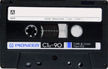 Compact Cassette Pioneer C1a 90 Type II Chrome 1982 Japan