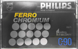 Compact Cassette Philips Ferro Chromium 90 Type III Ferro Chrome 1978 Europe