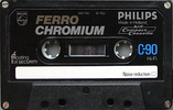 Compact Cassette Philips Ferro Chromium 90 Type III Ferro Chrome 1978 Europe