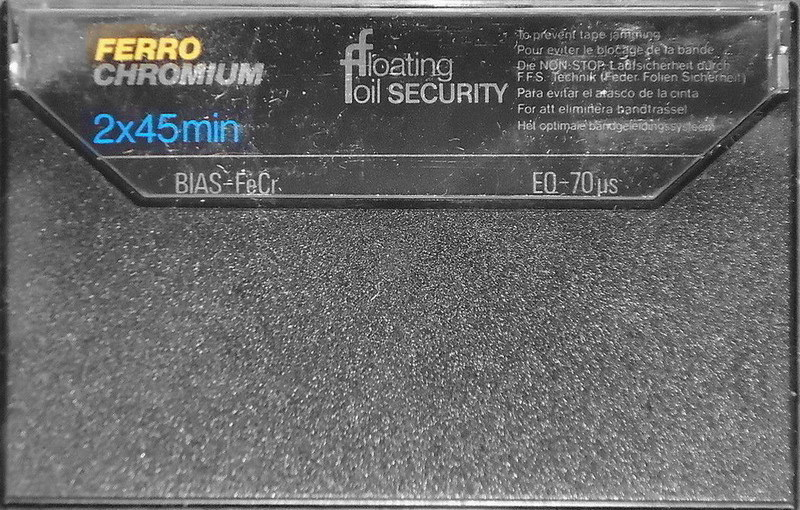 Compact Cassette: Philips  - Ferro Chromium 90