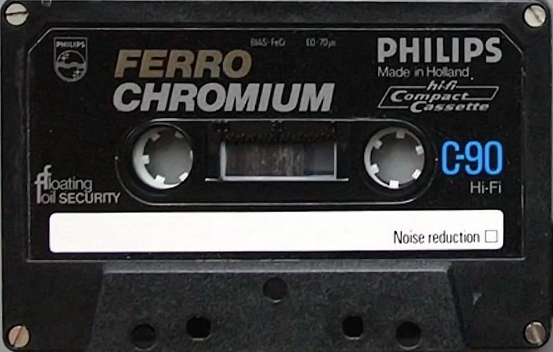 Compact Cassette: Philips  - Ferro Chromium 90