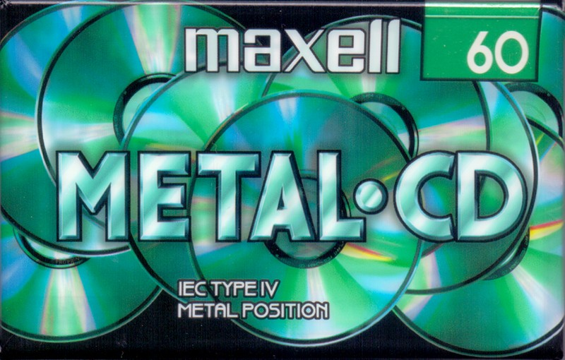 Compact Cassette: Maxell / Hitachi Maxell - Metal CD 60