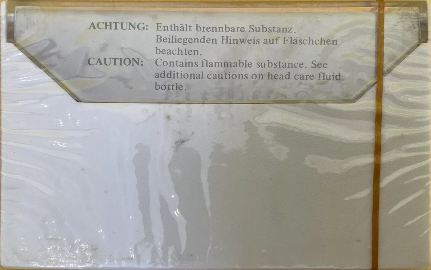 Compact Cassette No Name Cleaning Cassette Germany