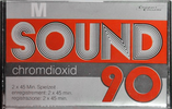 Compact Cassette M Sound 90 Type II Chrome 1981 Europe