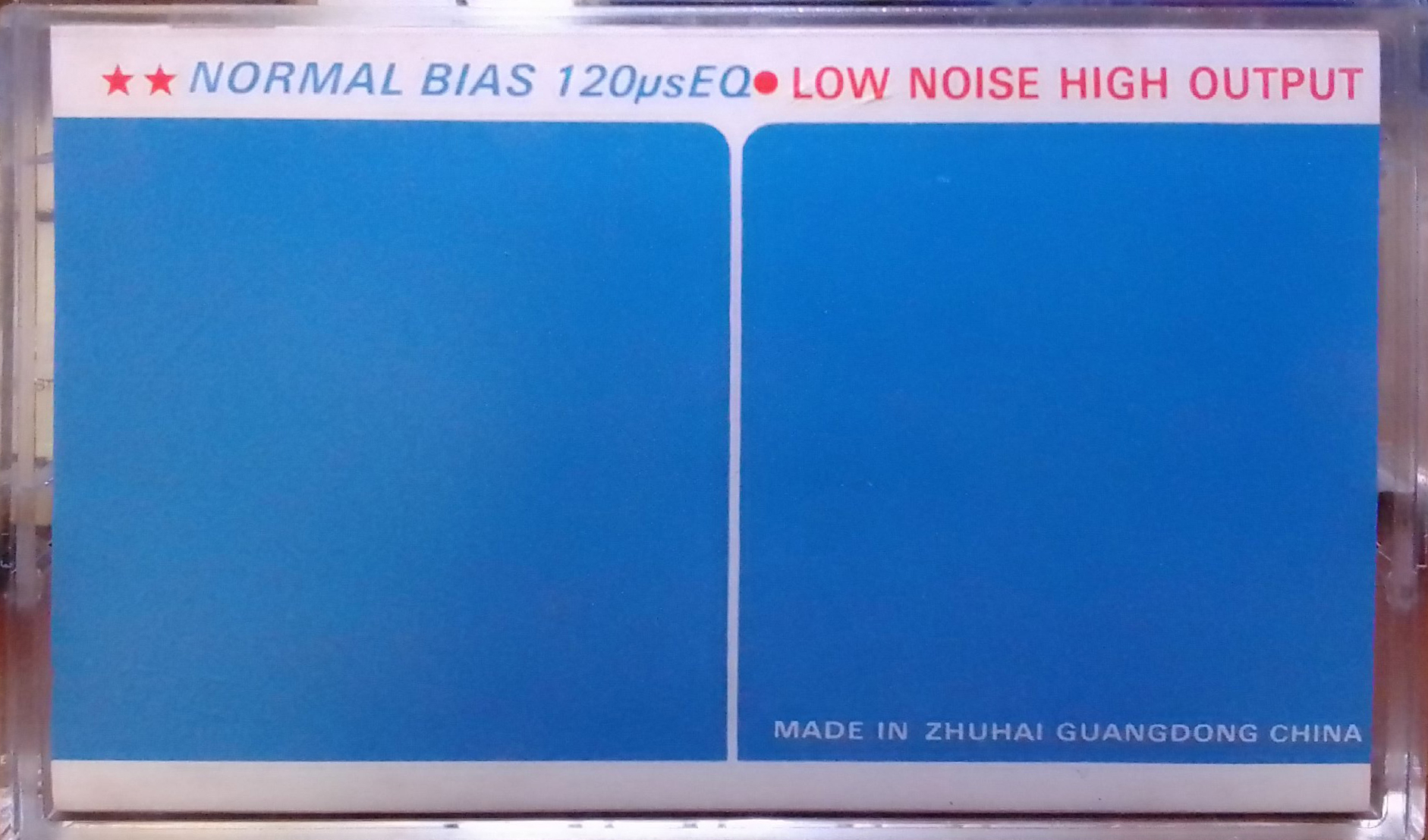 Compact Cassette Galin GP 90 Type I Normal 1989 Worldwide