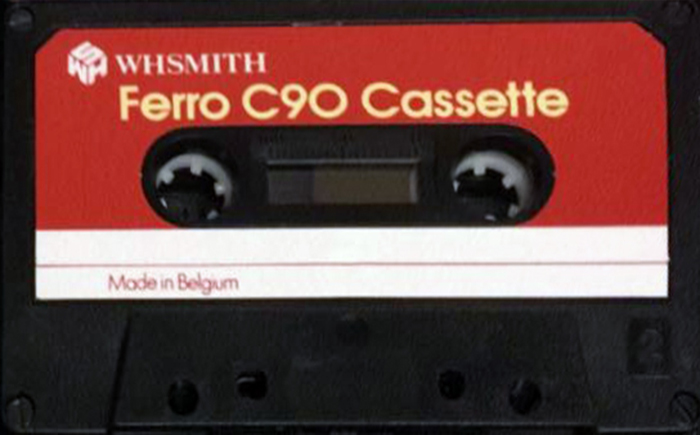 Compact Cassette WHSMITH Ferro 90 Type I Normal 1983 UK