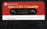 Compact Cassette WHSMITH Ferro 90 Type I Normal 1983 UK