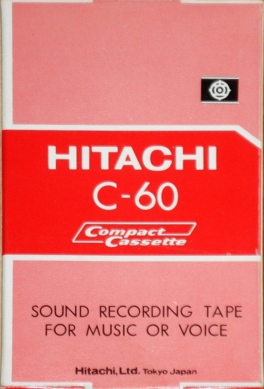 Compact Cassette Hitachi 60 Type I Normal 1970 Japan