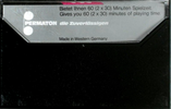 Compact Cassette Permaton Chrom Plus 60 Type II Chrome 1977 Germany