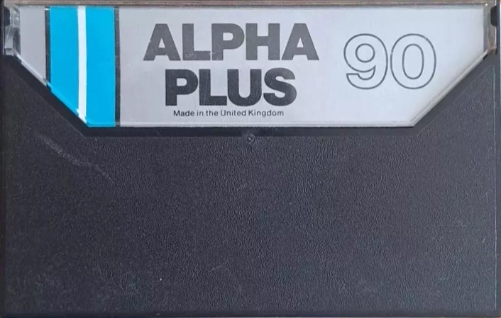 Compact Cassette Alpha Plus 90 Type I Normal 1984 UK