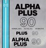 Compact Cassette Alpha Plus 90 Type I Normal 1984 UK