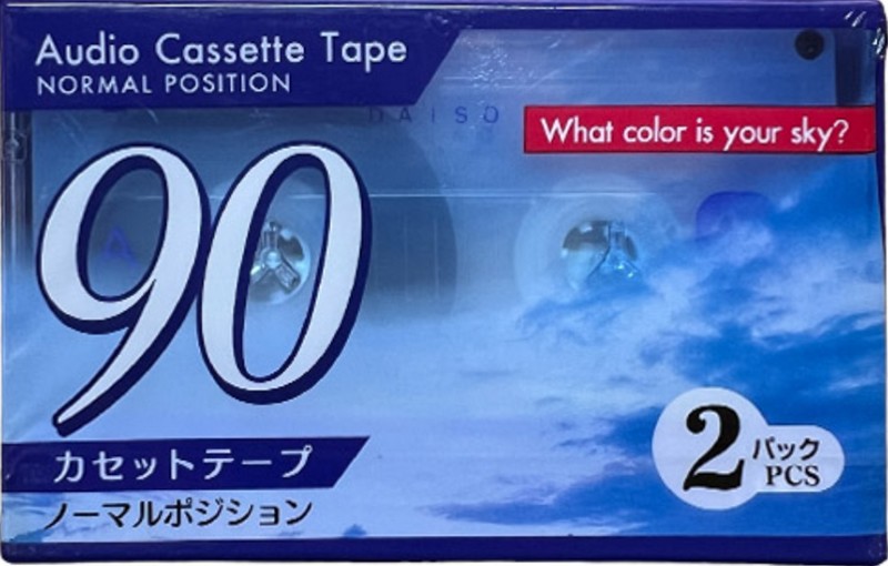 Compact Cassette: Unknown Daiso - What color is your sky? 90